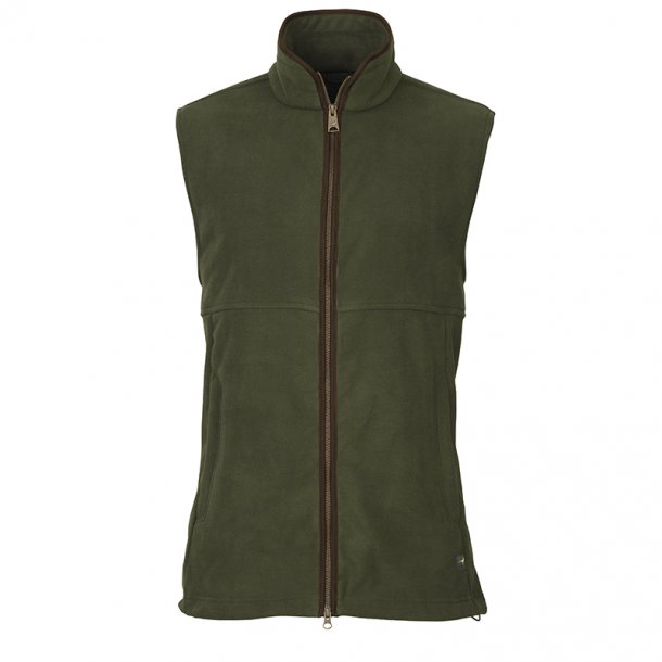 LAKSEN NORFOLK FLEECE VEST, GREEN