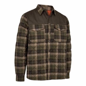 DEERHUNTER ELBERT VATTERET SKJORTE JAKKE, GREEN