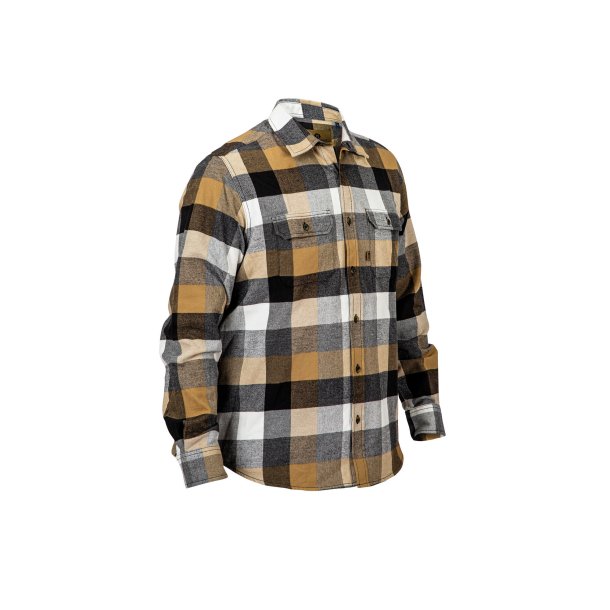 NORDHUNT WEXFORD FLANNEL SKJORTE, KHAKI