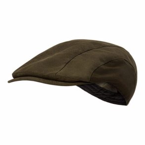 DEERHUNTER EAGLE FLATCAP, TARMAC GREEN