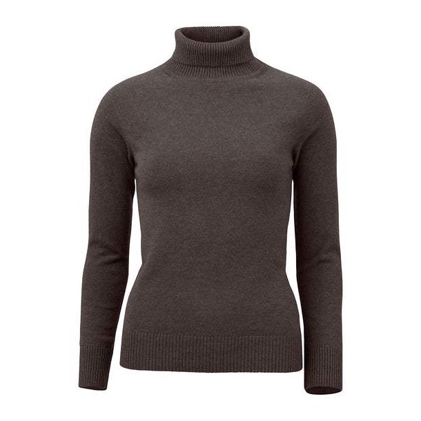 LAKSEN WESTMINSTER ROLL NECK BLUSE, BISQUIT