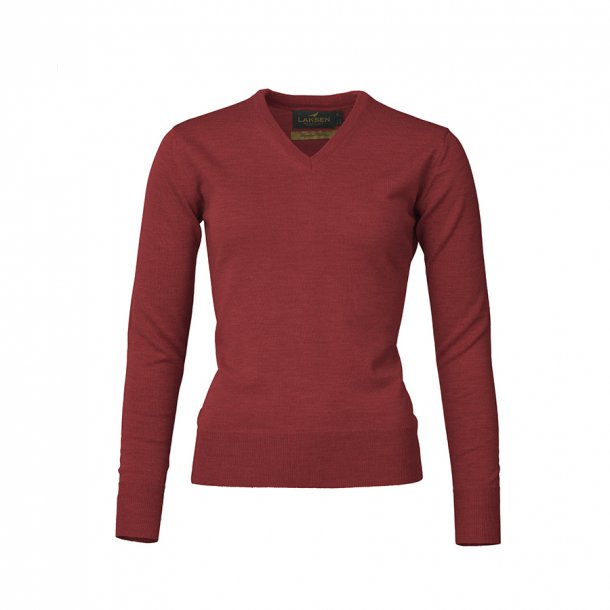 LAKSEN CARNABY V-NECK, RD