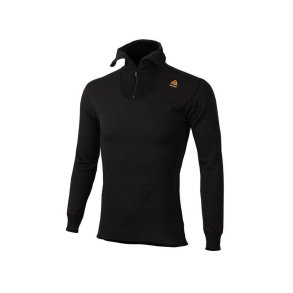 ACLIMA HOTWOOL POLO, SORT