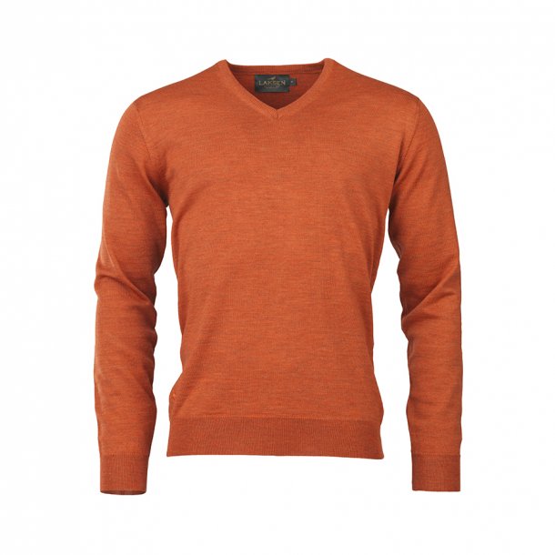 LAKSEN SUSSEX V-NECK, SPICE