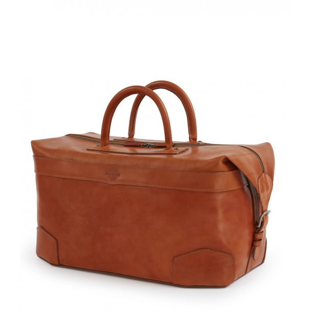 PURDEY 48HR/FULL OAK BARK LEATHER BAG