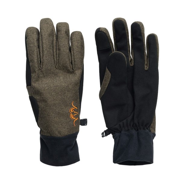 BLASER VINTAGE HANDSKER, OLIVE - BLACK