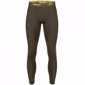 BLASER JONAR MERINO TIGHTS, DARK BROWN