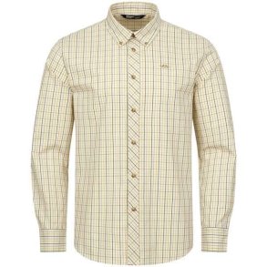 BLASER TRISTAN 22 SKJORTE, BEIGE YELLOW