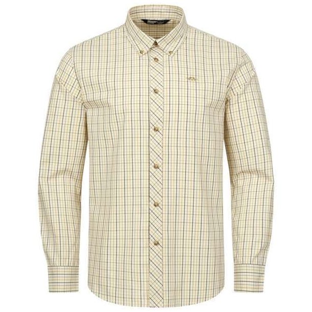 BLASER TRISTAN 22 SKJORTE, BEIGE YELLOW