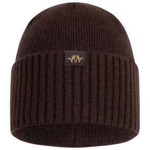 BLASER BOB RIB BEANIE, DARK BROWN