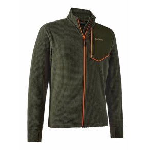 DEERHUNTER CHAMOIS FULL-ZIP FLEECE, GRN