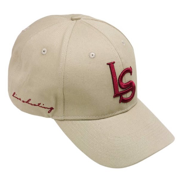 LAKSEN LIVE SHOOTING 3D CAP, SAND ONE SIZE