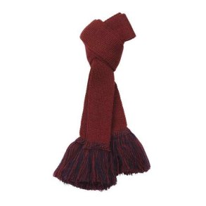 LAKSEN GARTER TIES, BURGUNDY