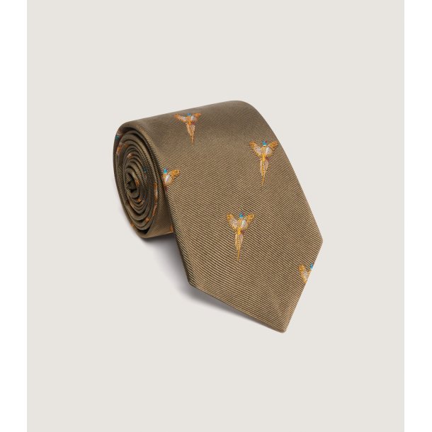 PURDEY FULL FLYING PHEASANT SLIPS, OLIVE