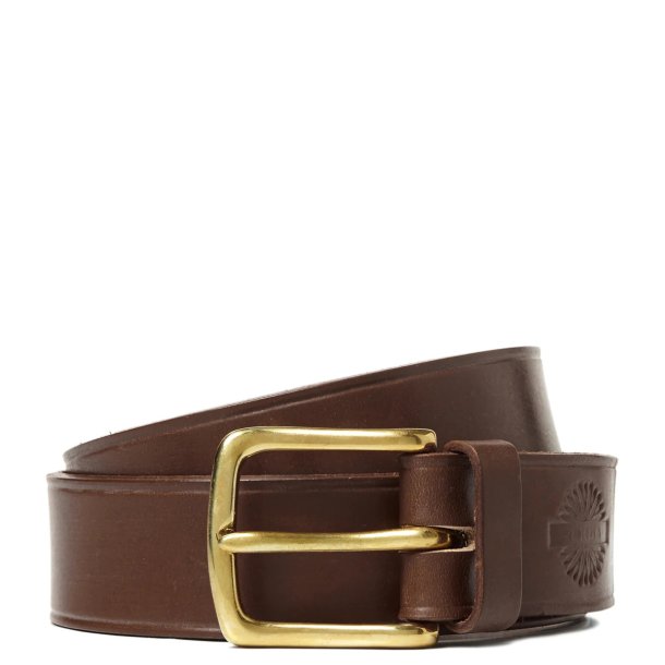 PURDEY HAVANA BRIDLE LEATHER BELT