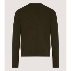 PURDEY ENSAY OUTDOOR V-NECK SWEATER, LODEN