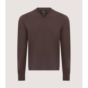 PURDEY ENSAY OUTDOOR V-NECK SWEATHER, OAK