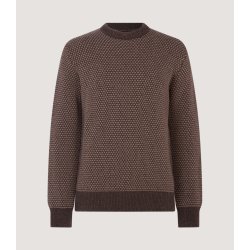 PURDEY HAMILTON SWEA ROUND NECK, WALNUT