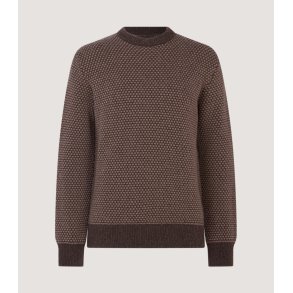 PURDEY HAMILTON SWEA ROUND NECK, WALNUT