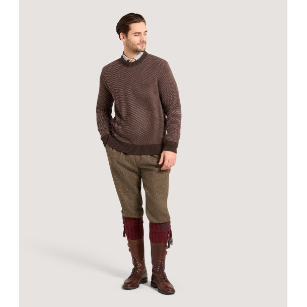 PURDEY HAMILTON SWEA ROUND NECK, WALNUT