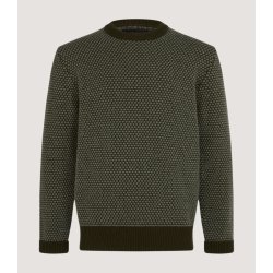 PURDEY HAMILTON SWEA ROUND NECK, MILITARY