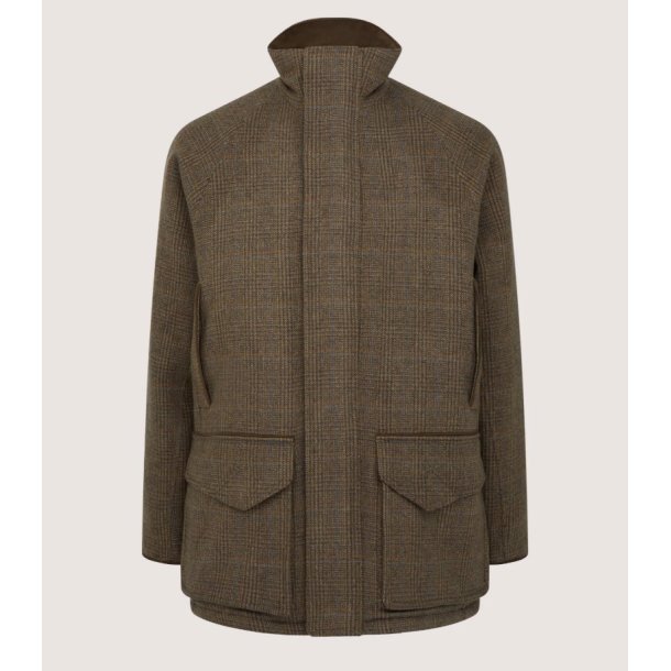 PURDEY MORLICH TWEED RAGLAN FIELD COAT