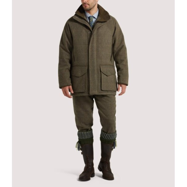 PURDEY MORLICH TWEED RAGLAN FIELD COAT