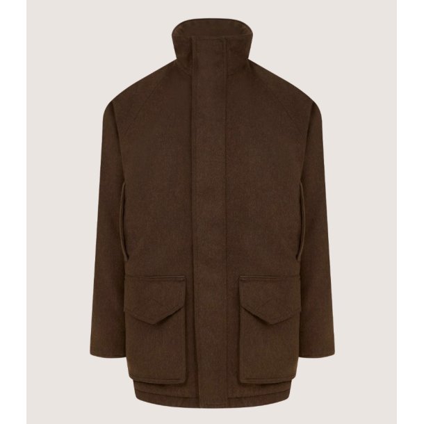 PURDEY LODEN RAGLAN FIELD COAT