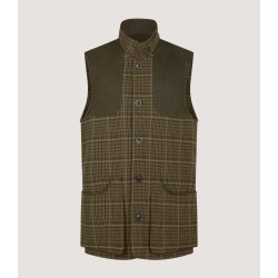 PURDEY HI-COLLAR TWEED SPORTING VEST, TOM