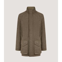 PURDEY LIGHTWEIGHT TWEED FIELDCOAT, ACORN