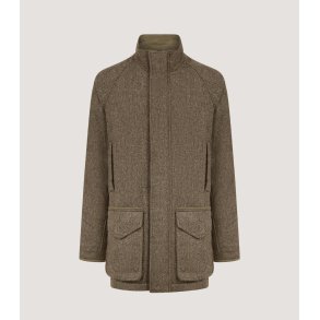 PURDEY LIGHTWEIGHT TWEED FIELDCOAT, ACORN