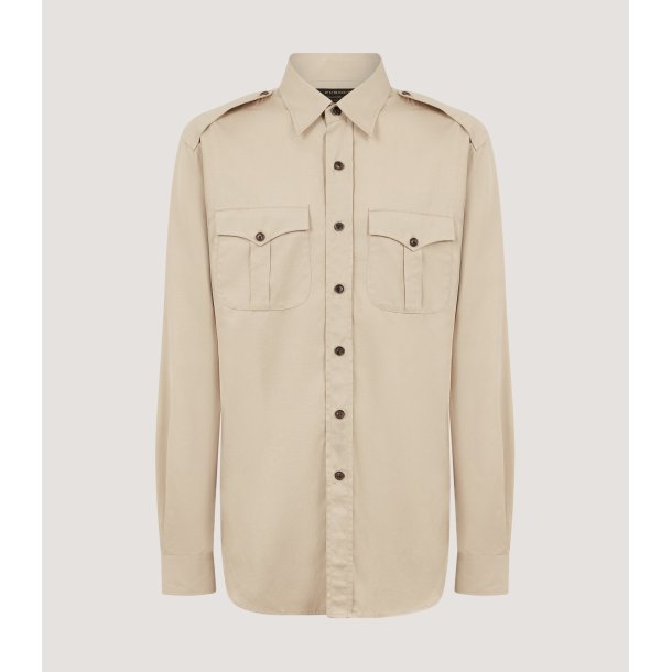 PURDEY KHARTOUM TENCEL SHIRT, STONE