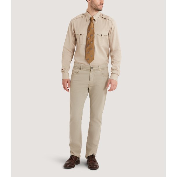 PURDEY KHARTOUM TENCEL SHIRT, STONE