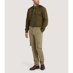 PURDEY KHARTOUM COTTON SHIRT, LODEN