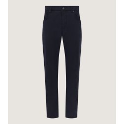 PURDEY FIVE POCKET JEANS, NAVY