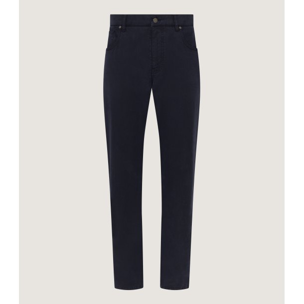 PURDEY FIVE POCKET JEANS, NAVY