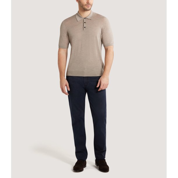 PURDEY FIVE POCKET JEANS, NAVY