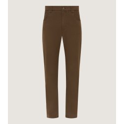 PURDEY FIVE POCKETS JEANS, WALNUT