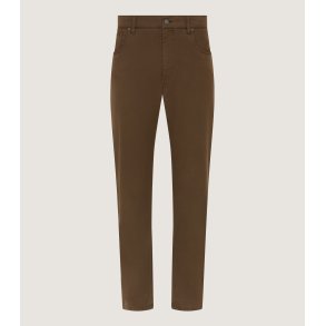 PURDEY FIVE POCKETS JEANS, WALNUT
