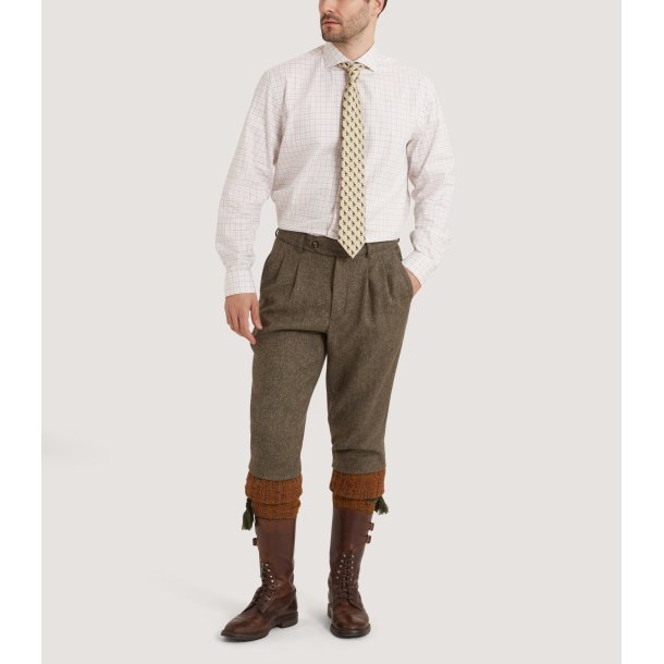 PURDEY LIGHTWEIGHT TWEED BREEKS ACORN