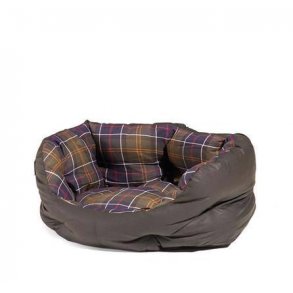BARBOUR WAX DOG BED 24