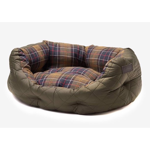 BARBOUR QUILTED DOG BED 24"