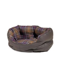 BARBOUR WAX DOG BED 24"