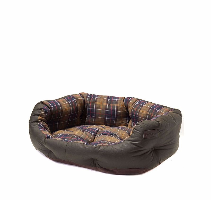 BARBOUR WAX DOG BED 35"