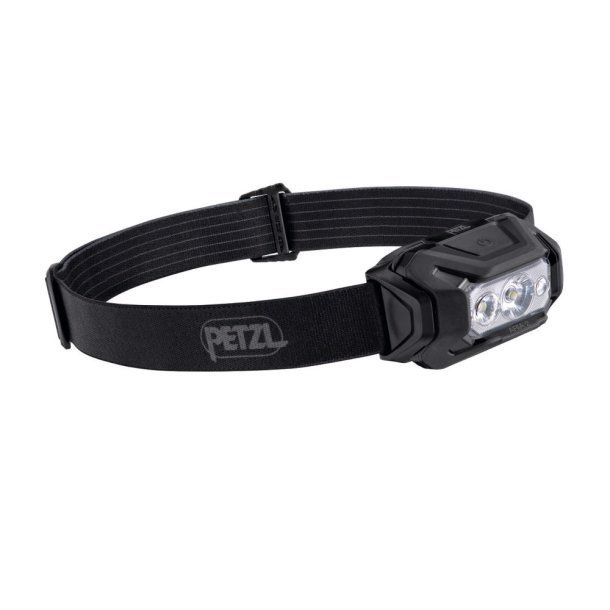 PETZL ARIA 2 RGB PANDELYGTE SORT, 450 LUMENS