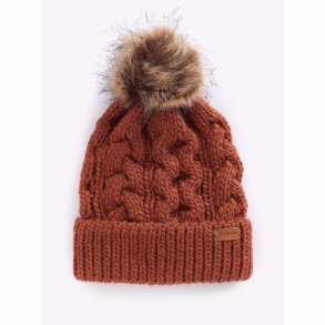 BARBOUR PENSHAW BEANIE - WARM GINGER