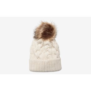 BARBOUR PENSHAW BEANIE - WHITE