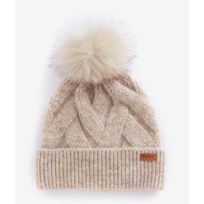 BARBOUR DACE CABLE HUE. SAND