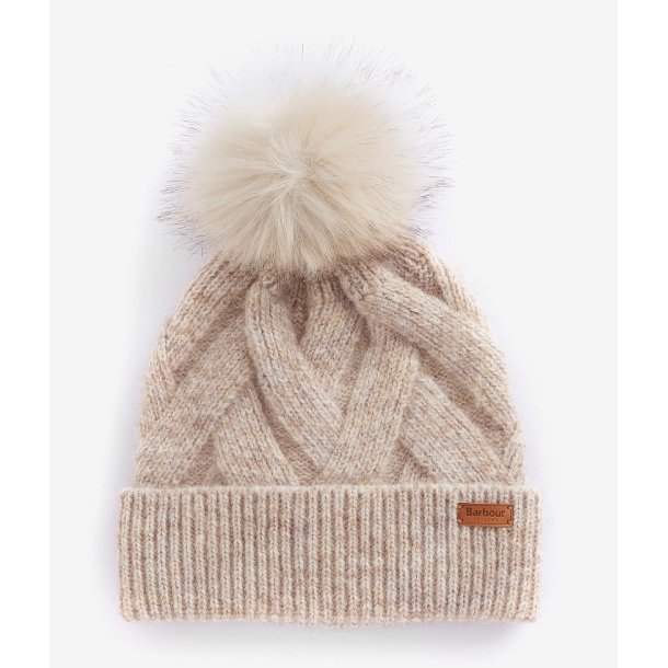 BARBOUR DACE CABLE HUE. SAND