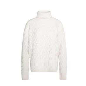 BARBOUR CLARENCE STRIK SWEATHER, ARAN